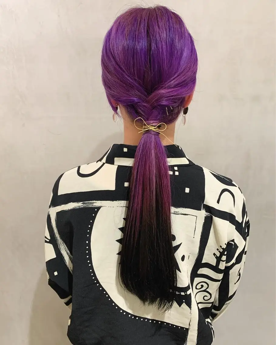 ロング カラー ヘアアレンジ ヘアカラー トリートメント 優作 〜圧倒的信頼〜のヘアスタイル