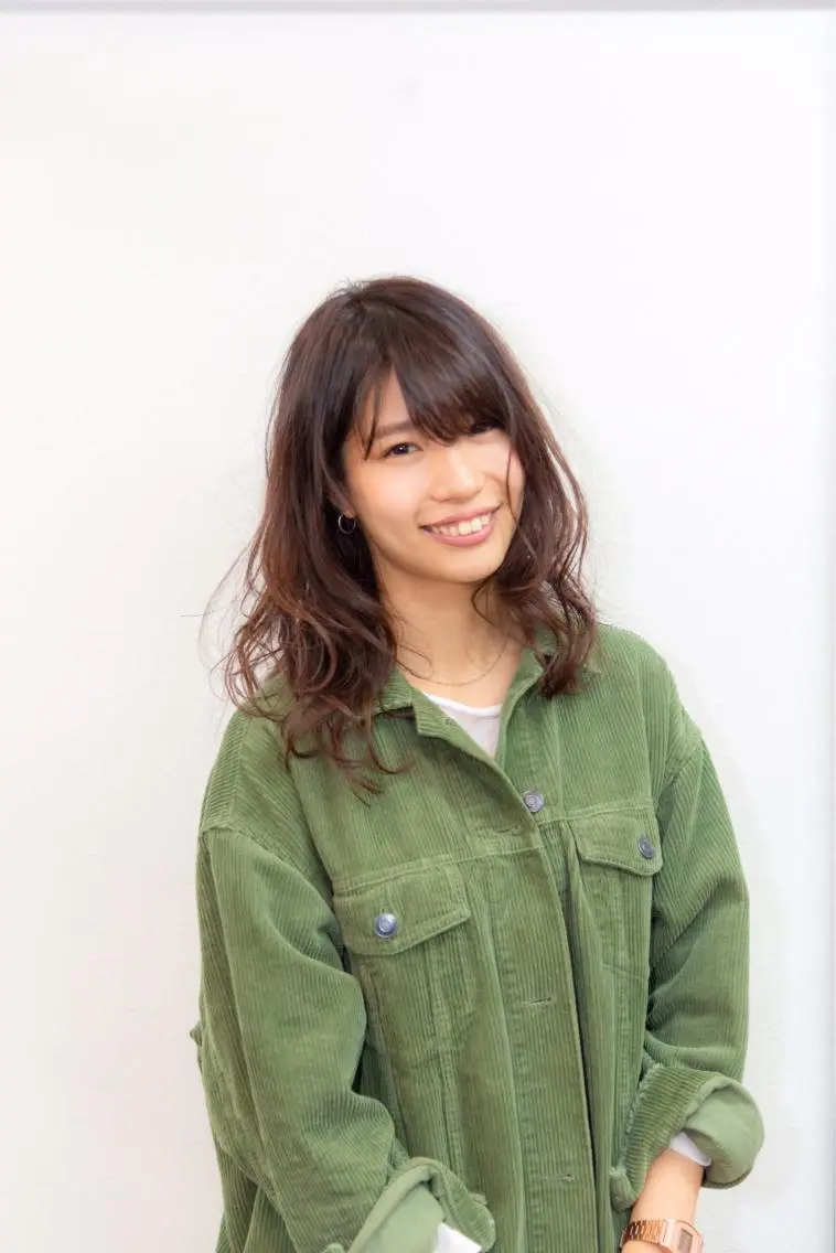 セミロング カラー アッシュ ボルドーカラー 似合わせカット a.Pecslap/ TERUのその他イメージ
