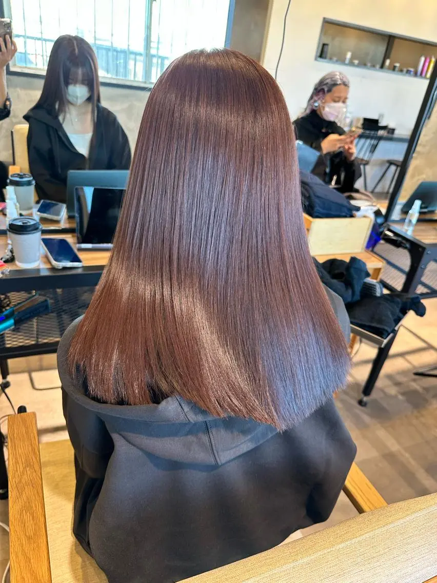 セミロング カラー &グループ代表取締役 KOHEIのヘアスタイル