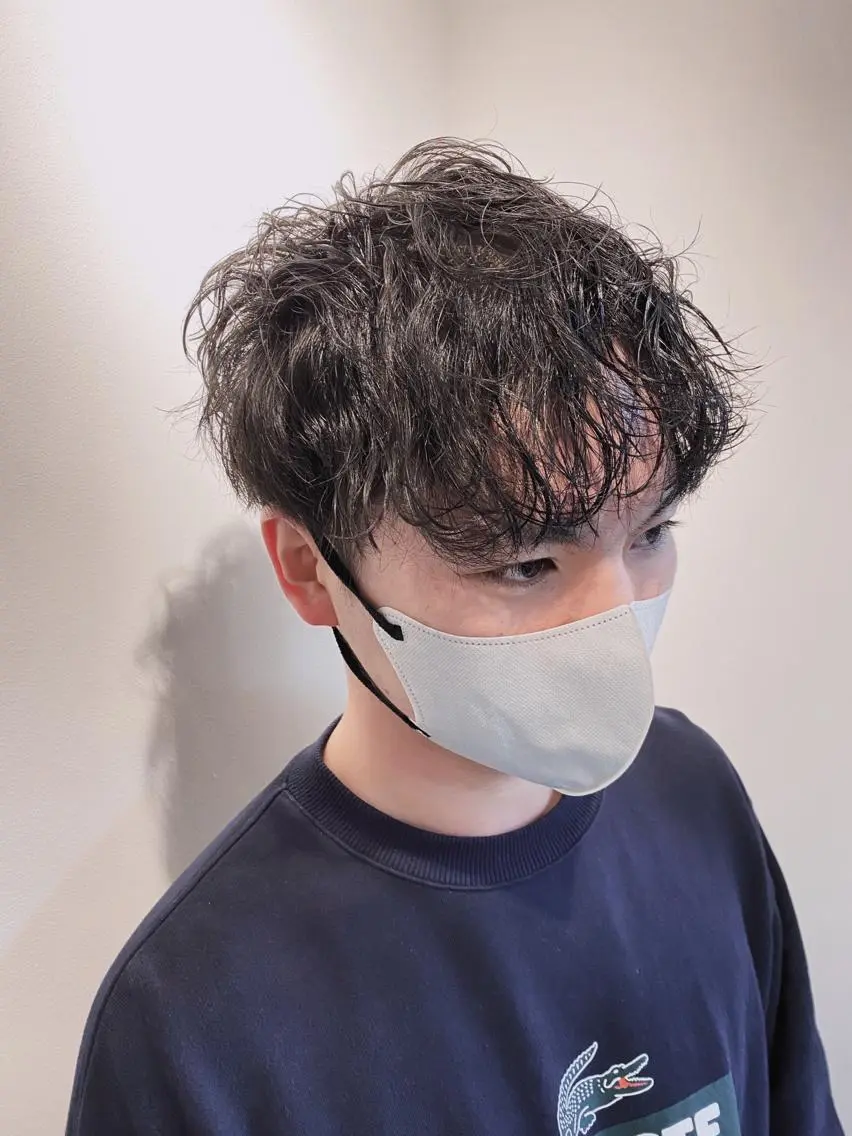 メンズ 髪質改善 メンズパーマゆうひのヘアスタイル