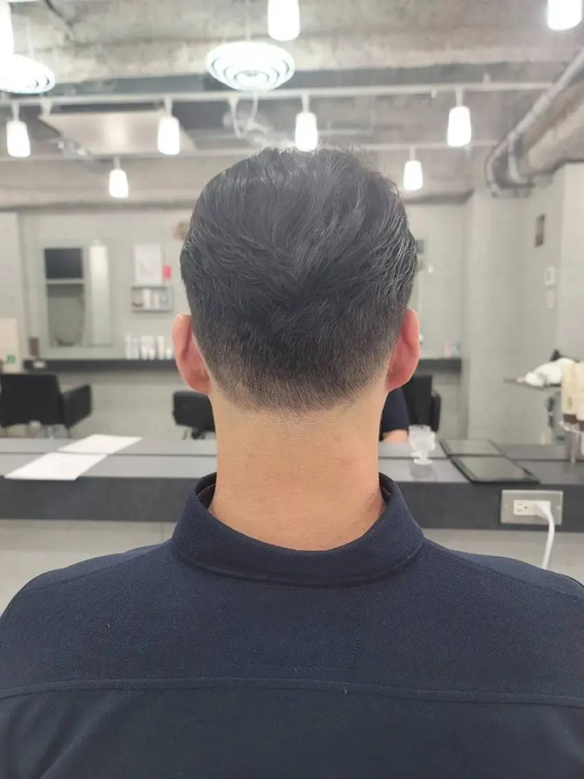 ショート メンズ フェードカット ショートヘア ❇️安達 優心❇️ レイヤー/艶髪特化のヘアスタイル