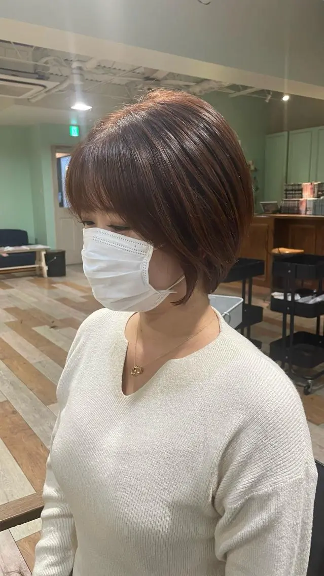 ショート カラー 🌿丁寧なカウンセリ ング/Naoki🌿のヘアスタイル