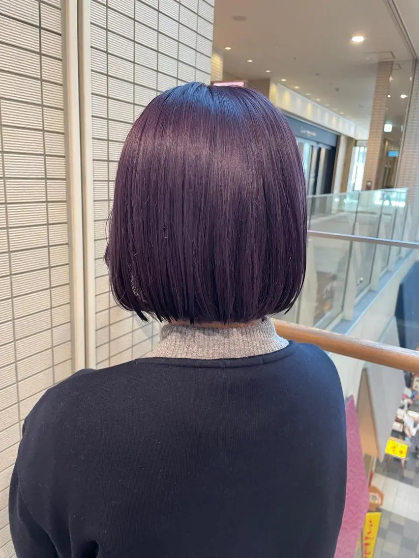 ショート ヘアカラー KANA🌷 髪質改善のヘアスタイル