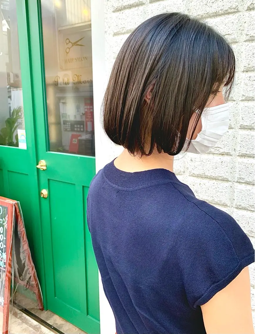 ショート ショートボブ ボブ ショートヘア カット 縮毛矯正 トリートメント 🦋ショートカット 🦋Yu-Kiのヘアスタイル