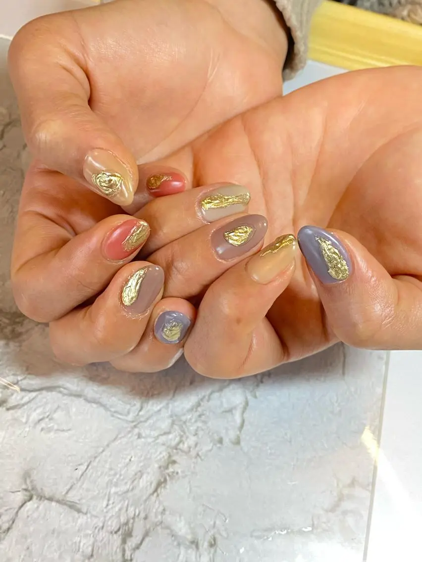 ネイル ハンドネイル M nail はやまうららのネイルデザイン