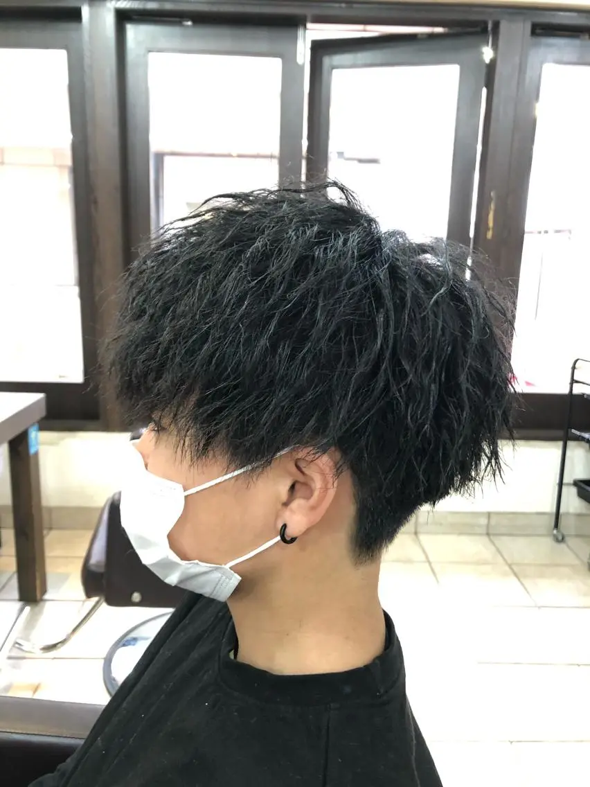 パーマ メンズ カット パーマ カ レラのヘアスタイル