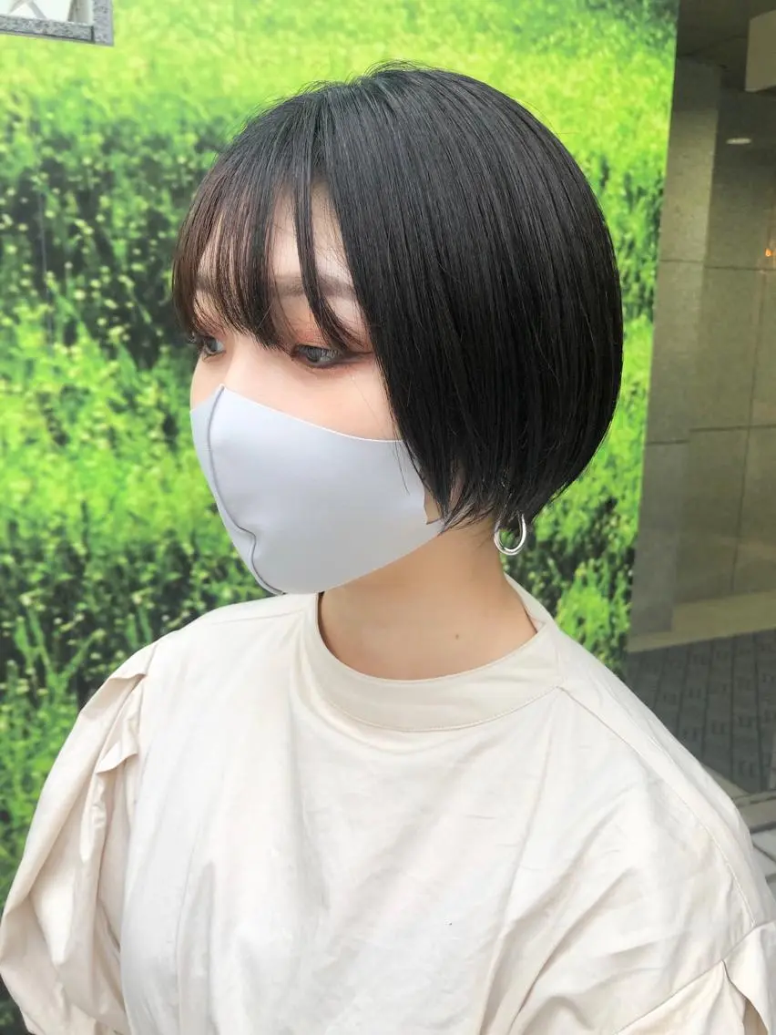 ショート ショートボブ ボブ ショートヘア カット 千葉 郁也のヘアスタイル