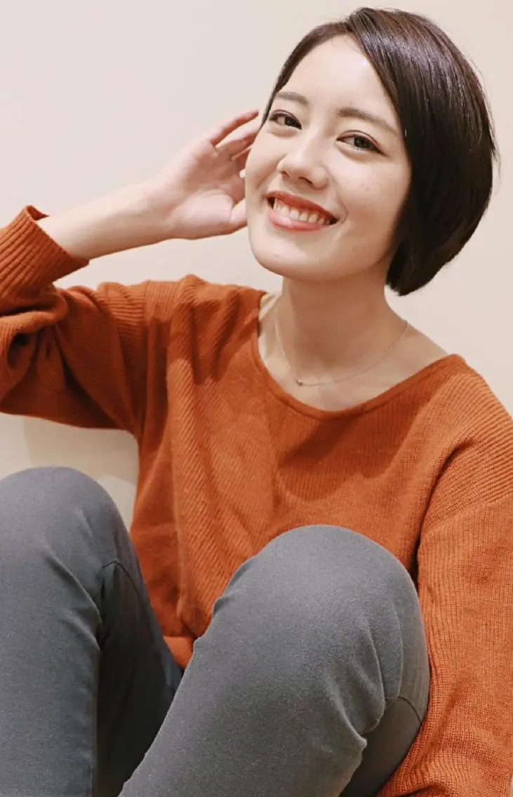 ショート カラー アディクシーカラー イルミナカラー 徳永 博志のヘアスタイル