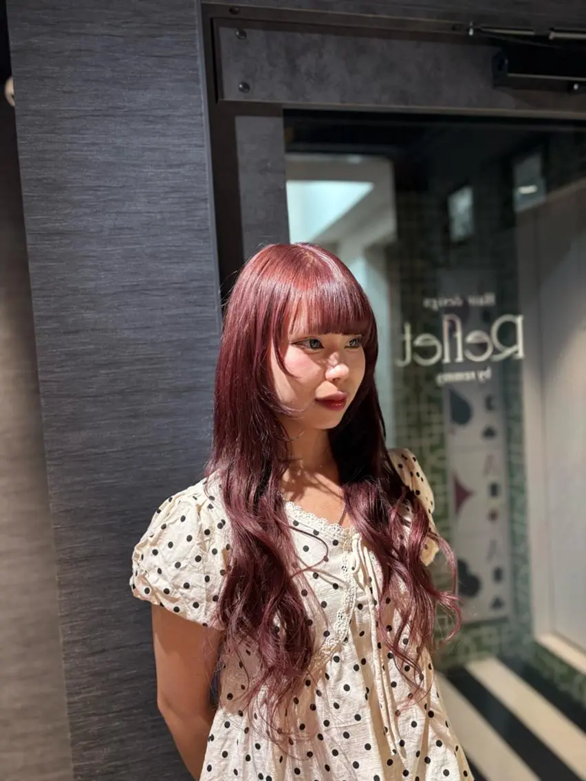 ロング カラー&プルエクステ 大人気！！のヘアスタイル