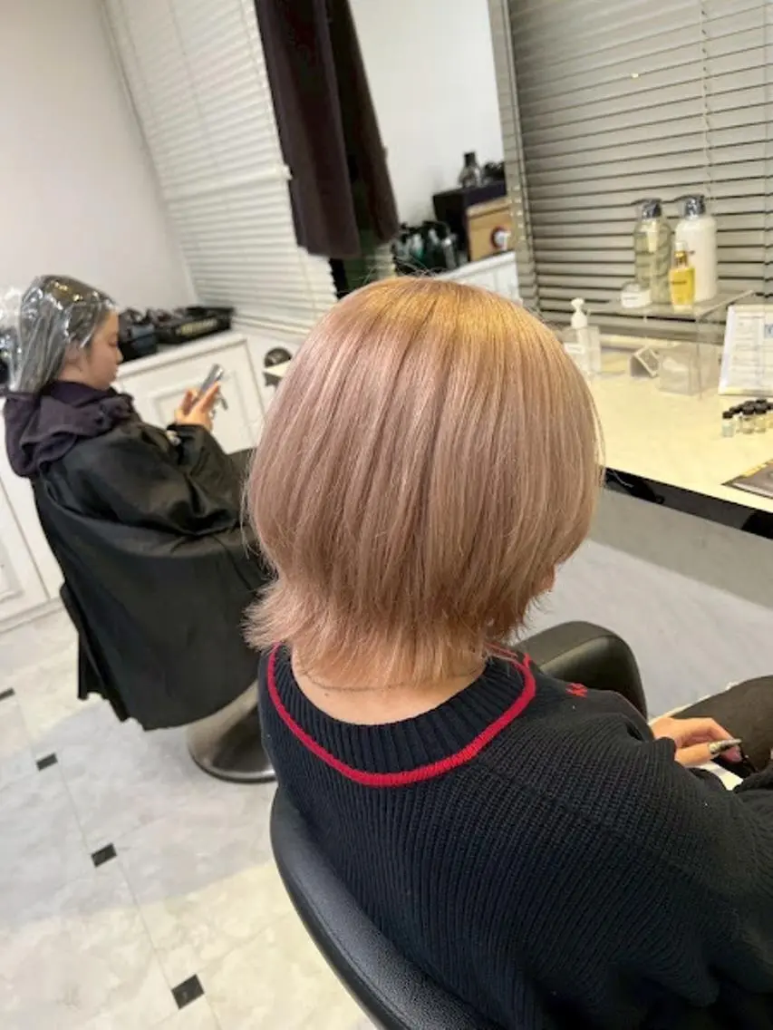 カラー 〈公式〉🪽 BABY上野🪽のヘアスタイル