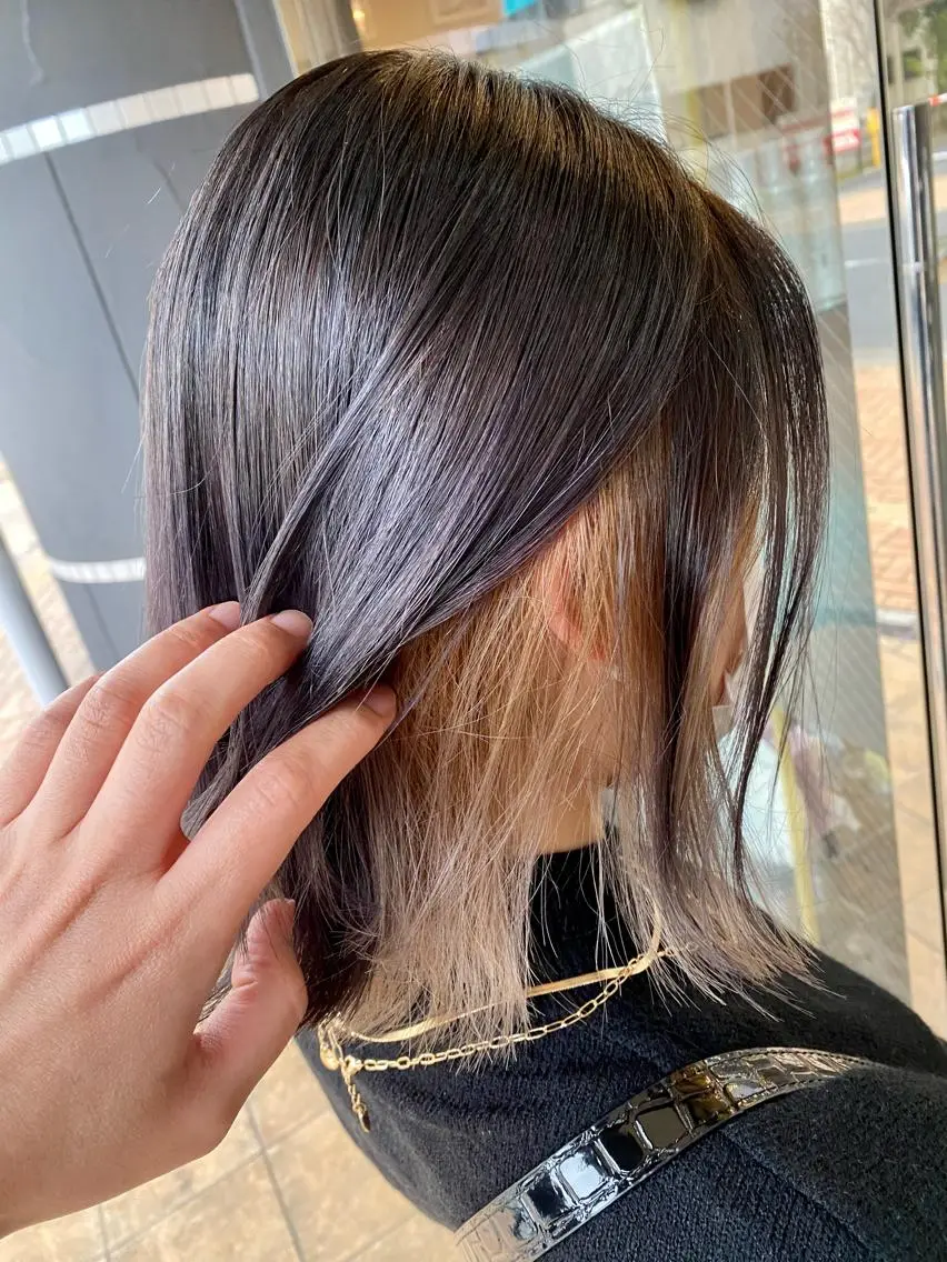 ショート カラー 美髪 カラーリストのヘアスタイル