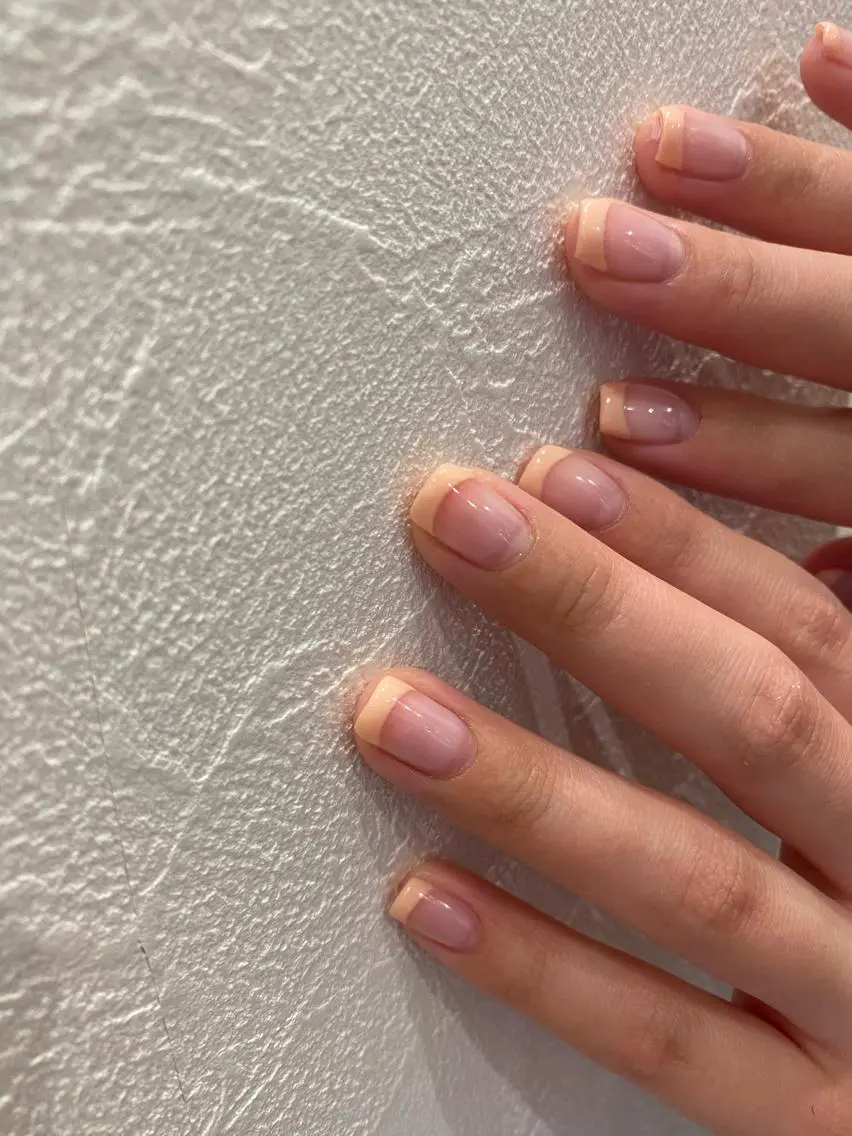 ネイル フレンチネイル ハンドネイル Ann nailのネイルデザイン