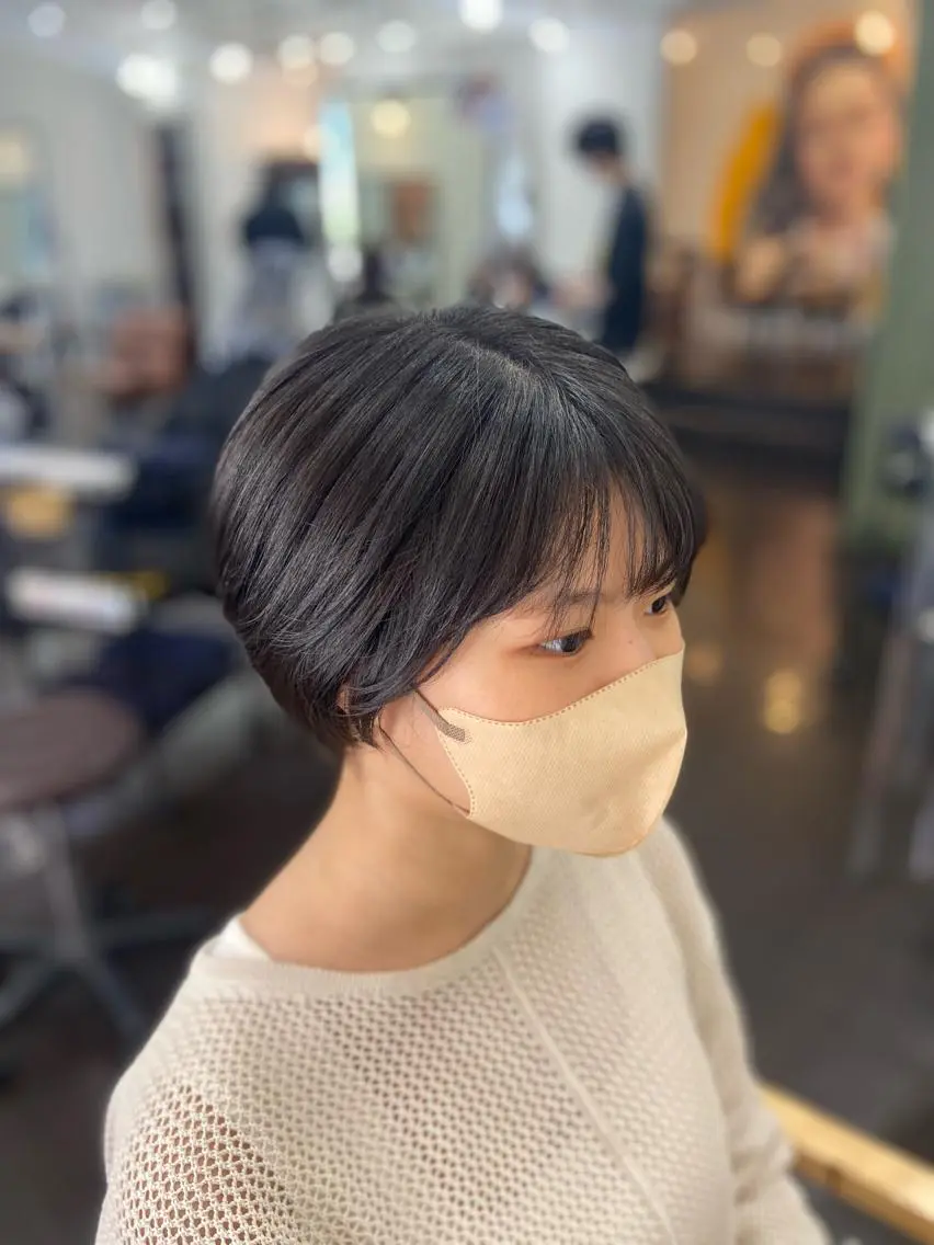 ショート 丸みショート ショートヘア 🌷名駅/髪質改善 ヘアセット/モネ🌷のヘアスタイル
