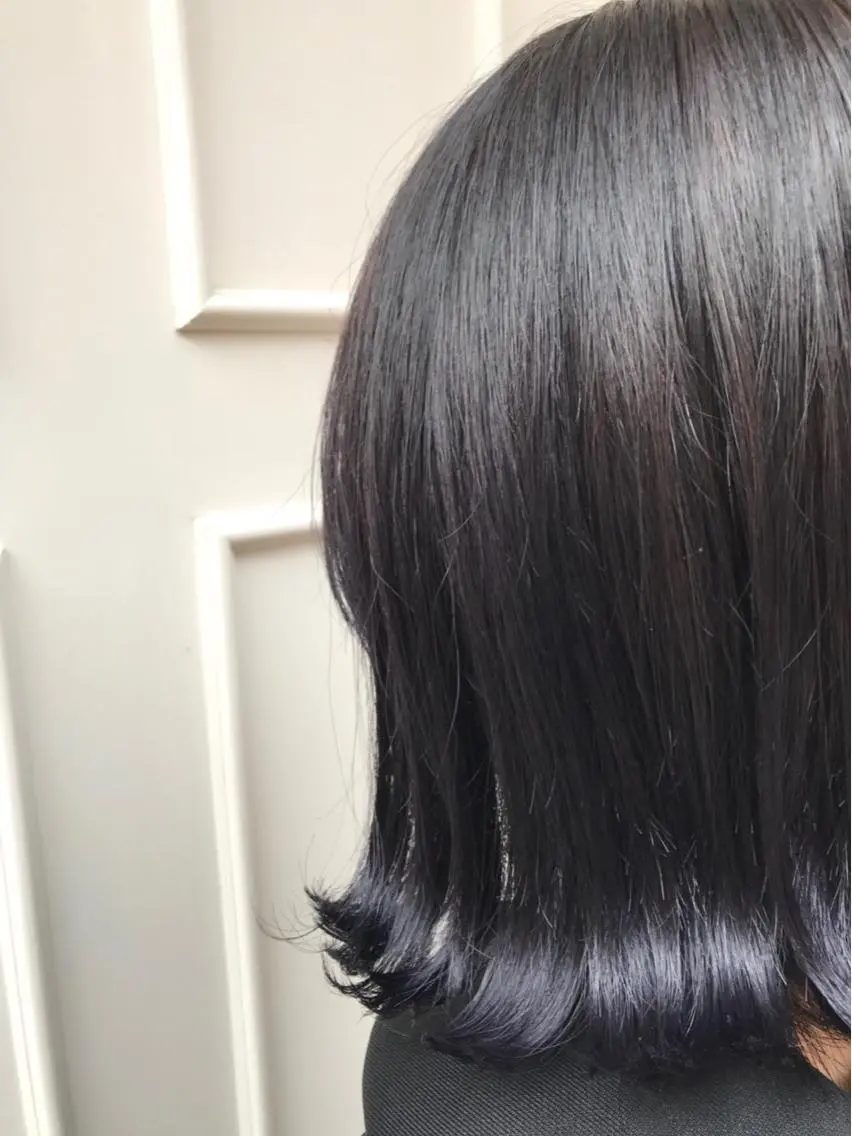 ショート カラー ネイビーカラー 🫟Blanco🫟 Color&Careのヘアスタイル
