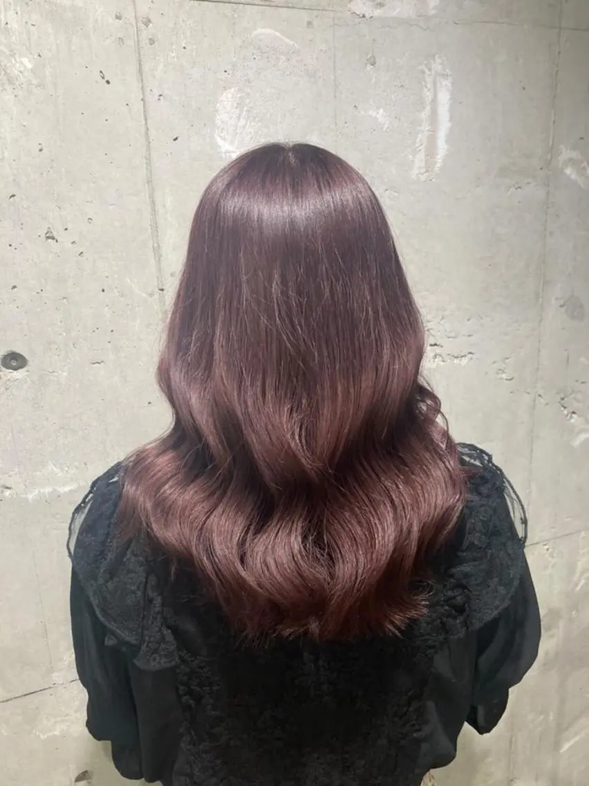 ミディアム カラー ヘアカラー ヘッドスパ ヘアセット ベージュカラー💖 やすひろのヘアスタイル