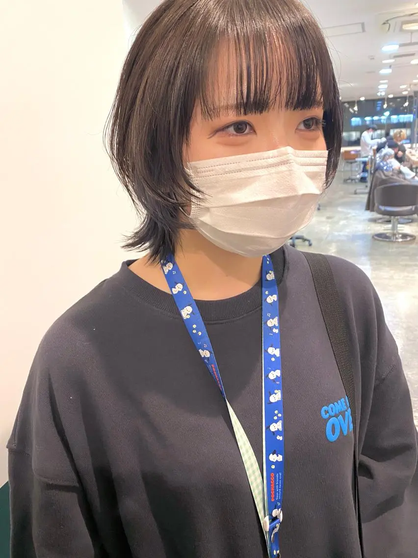 ショート ショートヘア ウルフカット 武内 凌レイヤーカット🐺のヘアスタイル