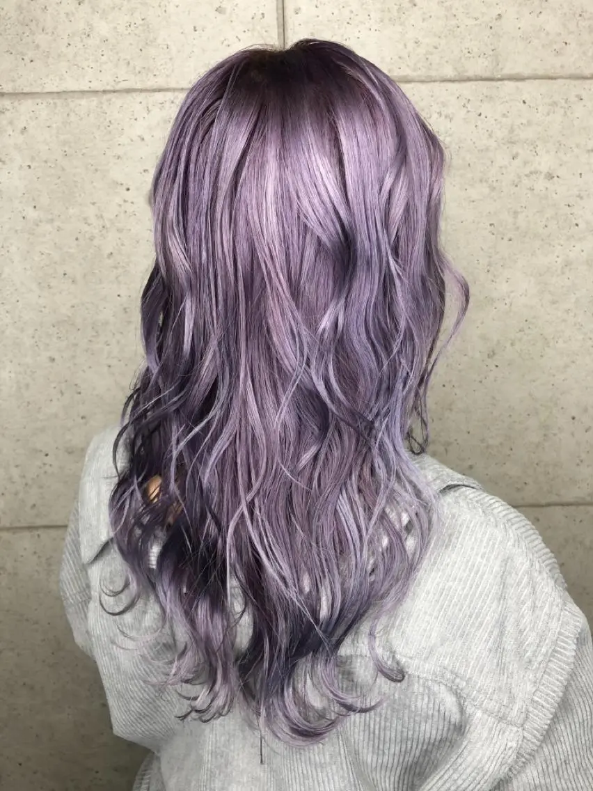 ロング カラー ヘアカラー トリートメント 立山 綾華のヘアスタイル