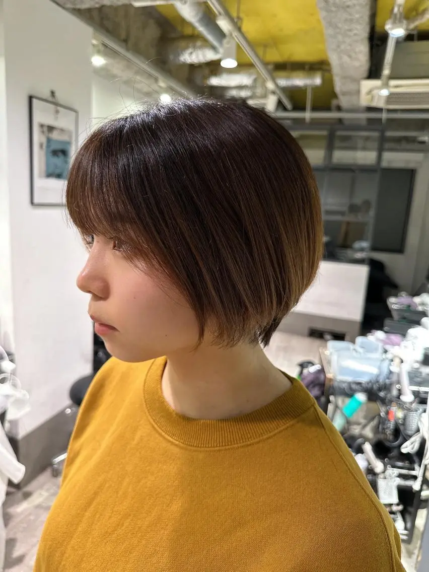 ショート ショートヘア L'wis　比佐野 大地のヘアスタイル