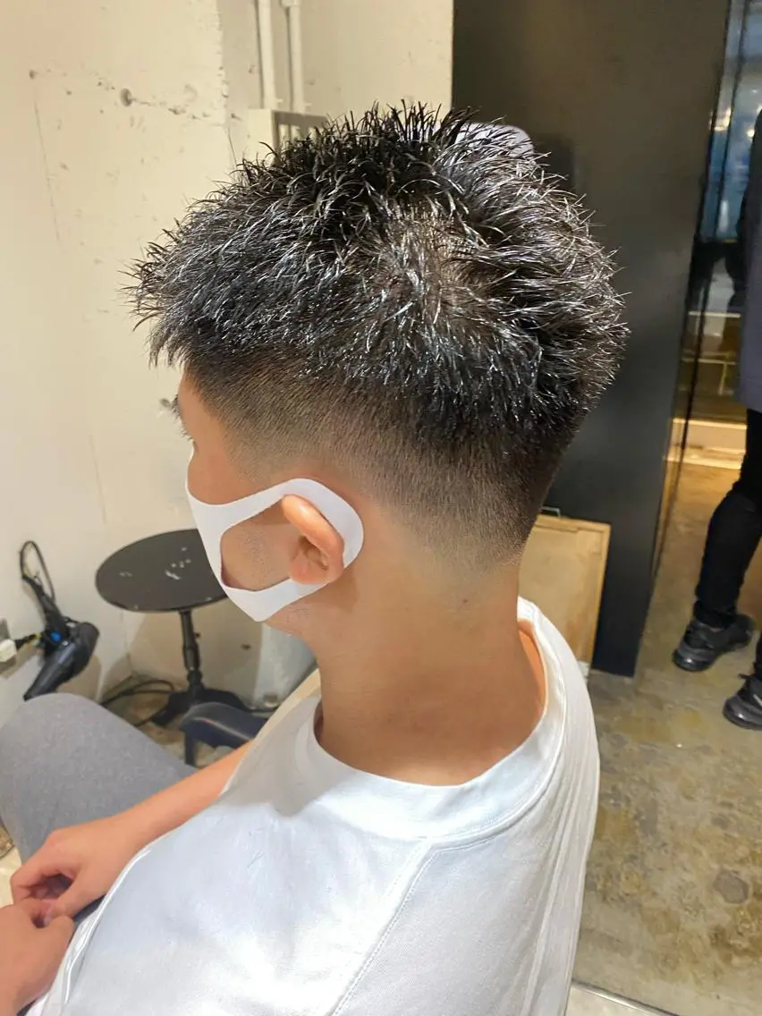 ショート バレイヤージュ職人 🔥代表YU-SHIのヘアスタイル