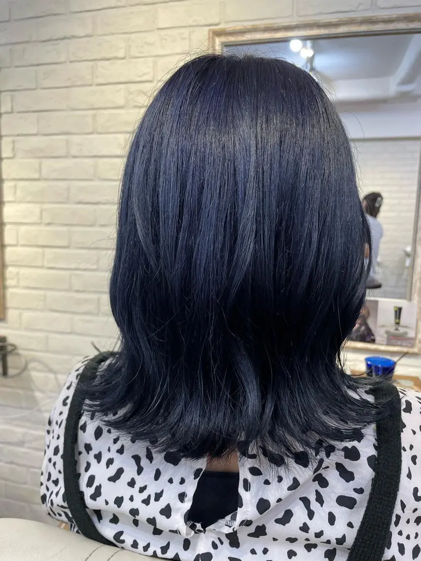 ミディアム ヘアカラー ✨透明感カラー🌱 上村 舜のヘアスタイル