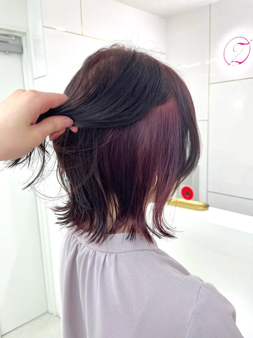 ミディアム *Zina S * Natsukiのヘアスタイル
