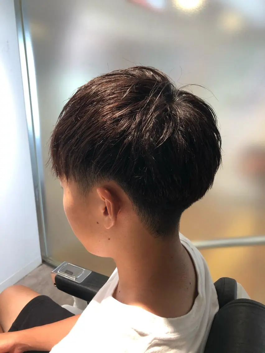 ショート メンズ マッシュ rilune matsuoのヘアスタイル
