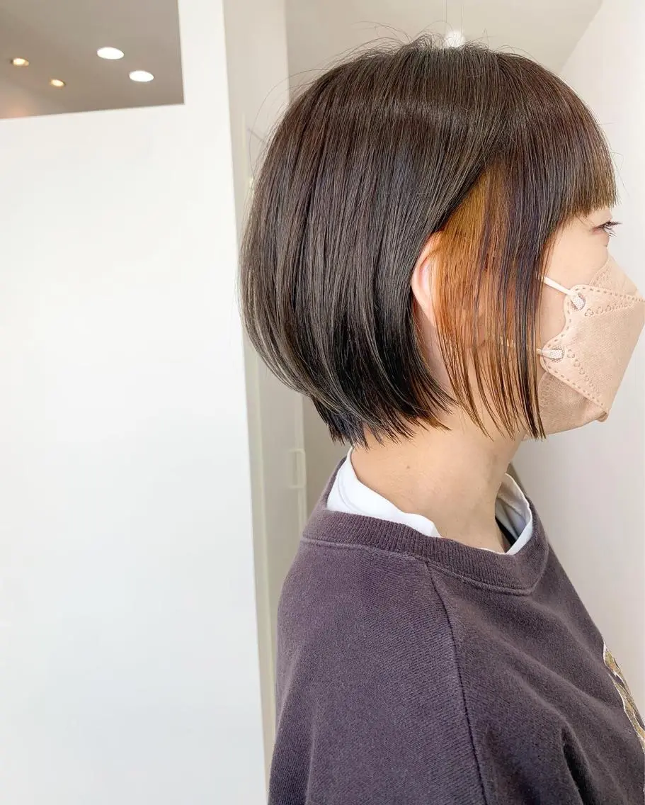 ショート ショートボブ ボブ ショートヘア ショート&ボブ井上 菜樹のヘアスタイル