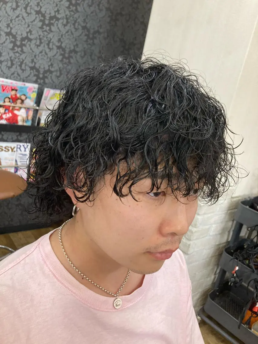 パーマ メンズ カット パーマ 松本爽汰/メンズ特化 /メンズパーマのヘアスタイル