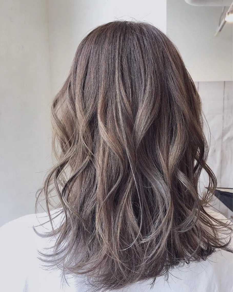 ミディアム TOWA 野村　コウダイのヘアスタイル