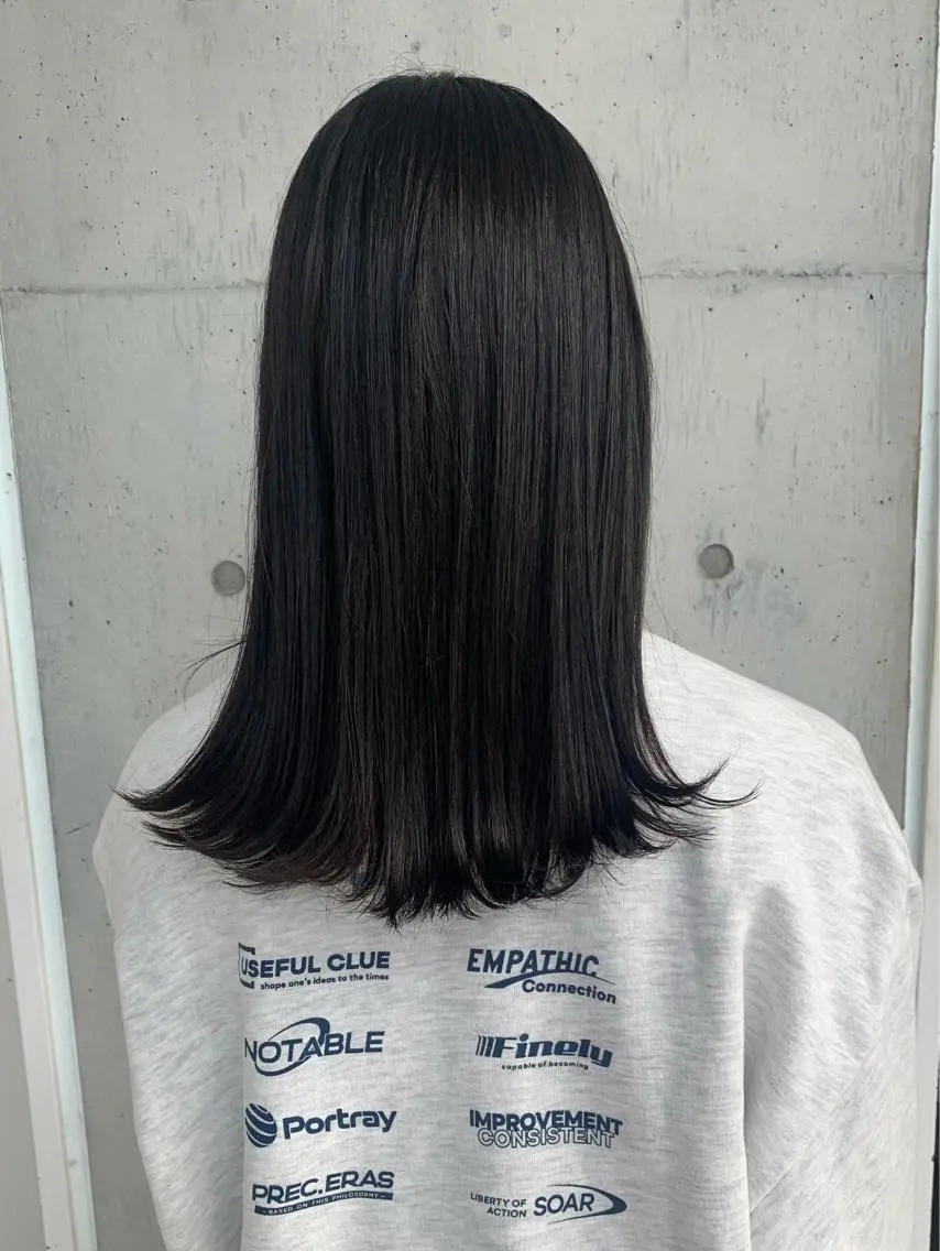 セミロング カラー ヘアカラー トリートメント yukari/ 立川美容室のヘアスタイル