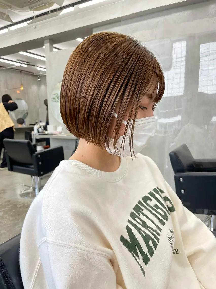 ショート カラー 華 /ショート/ボブのヘアスタイル