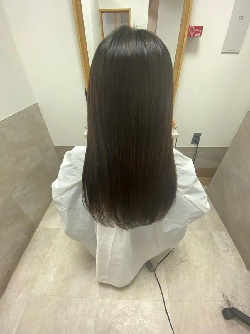 ロング 美髪クリエーター テラダタエコのヘアスタイル