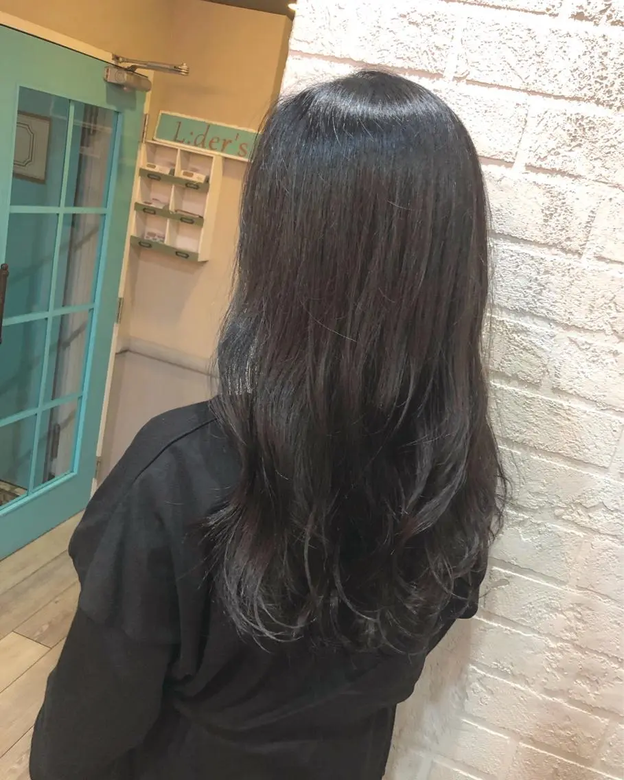 セミロング カラー メンズhair /こえびのヘアスタイル
