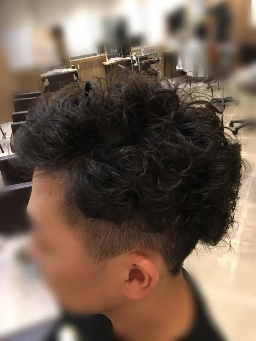 パーマ メンズ 土屋 ゆうこのヘアスタイル