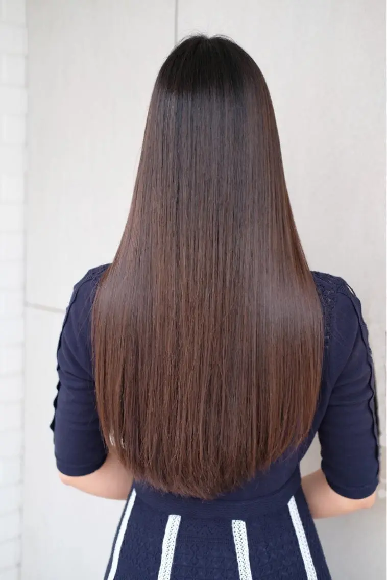 ロング ゆ みのヘアスタイル