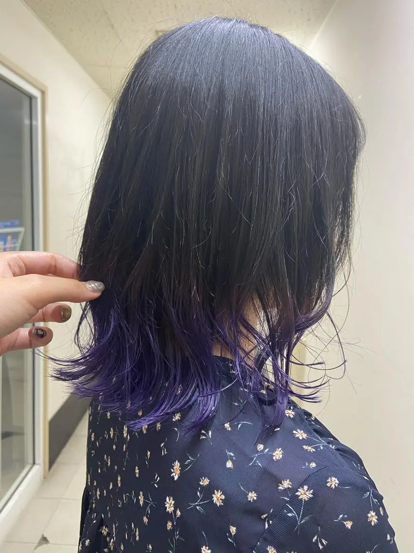 カラー sato harunaのヘアスタイル