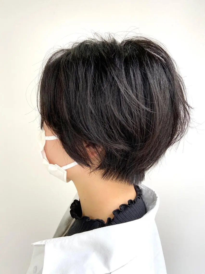 ショート ハンサムショート ショートヘア 30代からの大人 ショートのヘアスタイル