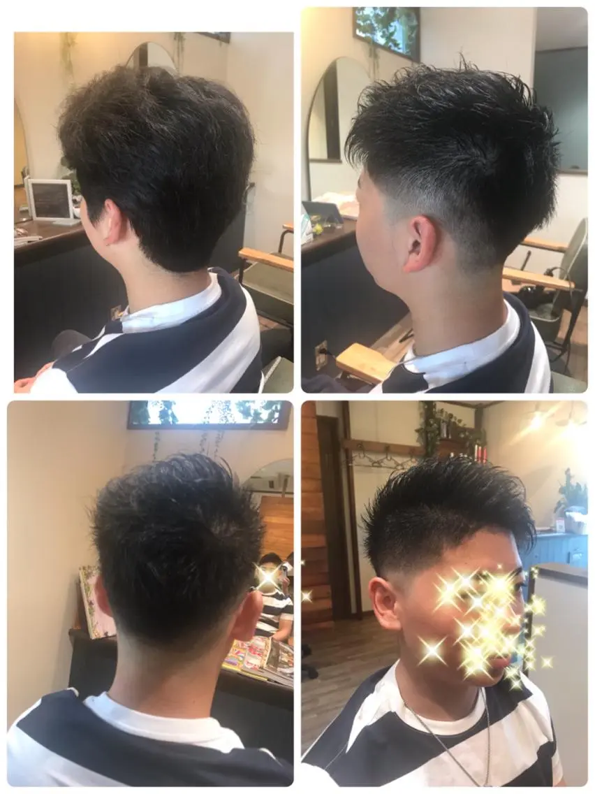 メンズ Ray hair 春日部のヘアスタイル