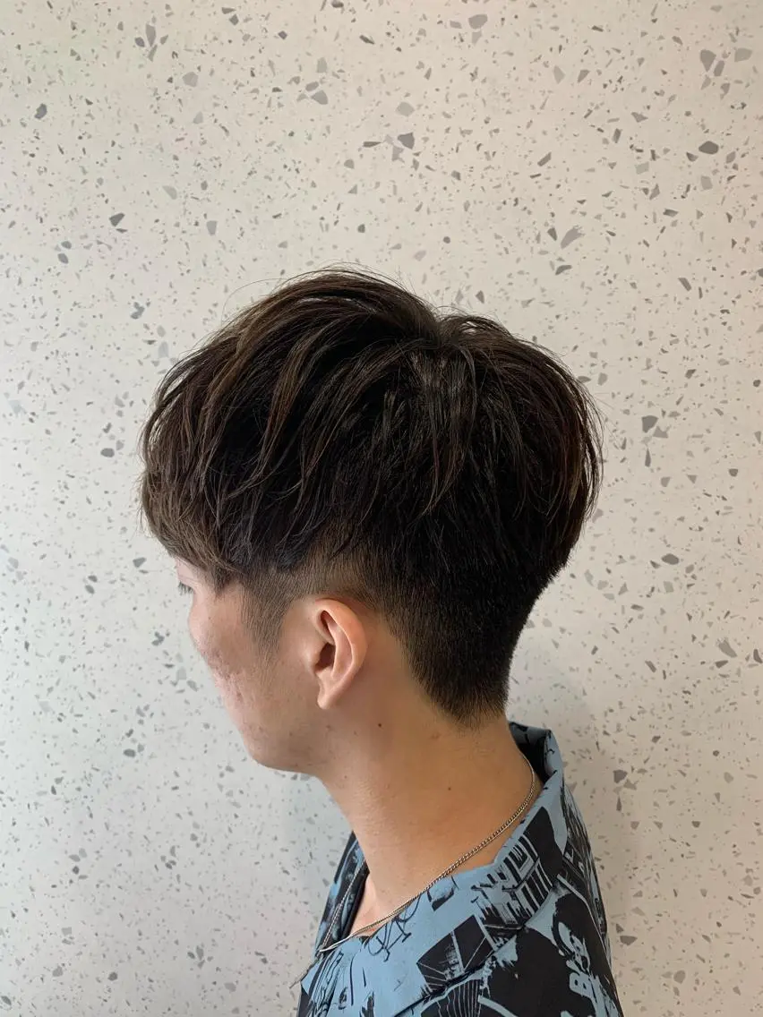 ショート メンズ カット よしのり genieeのヘアスタイル