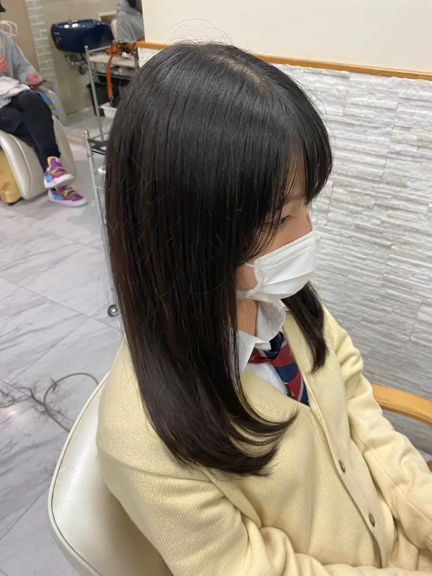 ロング レイヤーカット シャギー 目黒 碧人のヘアスタイル