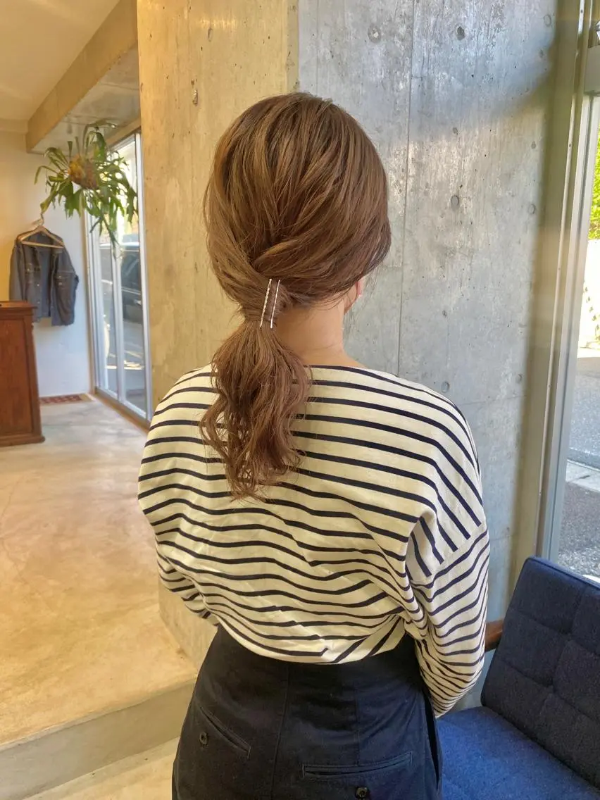 ロング ヘアアレンジ ヘアセット 🌷Asuka /レイヤーカット🌷のヘアスタイル