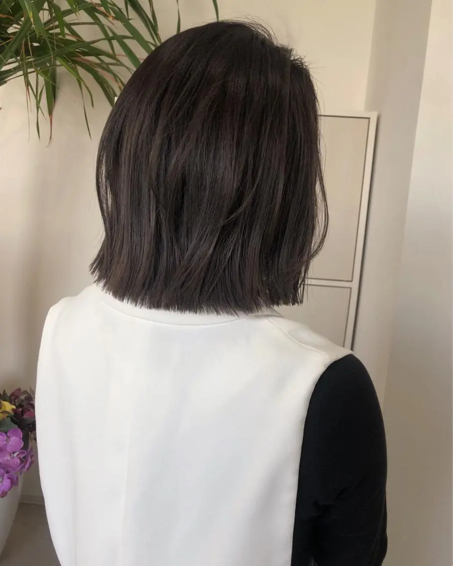 ミディアム カット ヘアカラー トリートメント ♡MIHO♡ スタイリストのヘアスタイル