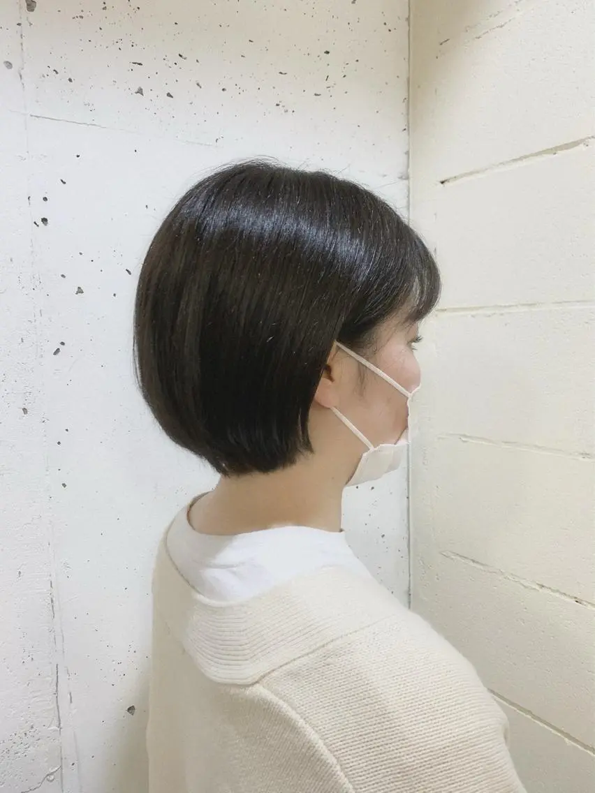 ショート カラー ボブ 千葉駅徒歩1分✂︎ 宮内のヘアスタイル