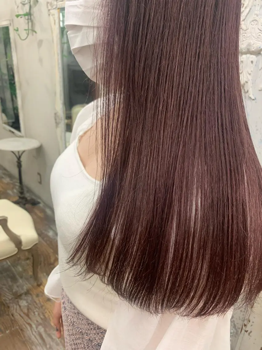 ロング ボブ/顔まわりカット 💫大澤奈緒美のヘアスタイル