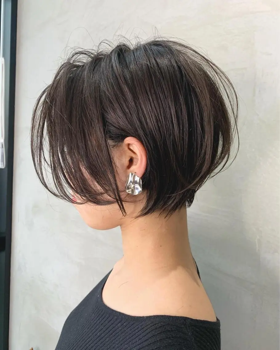 ショート カラー カット ヘアカラー トリートメント 🉐レイヤー/塩見 弘樹🉐渋谷のヘアスタイル