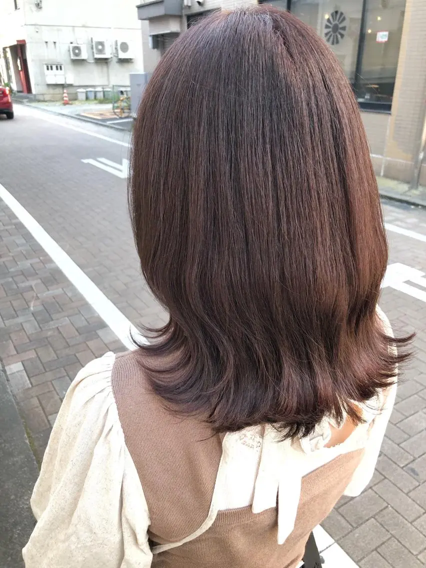 ミディアム ヘアカラー 🫧富田 苑実🫧のヘアスタイル