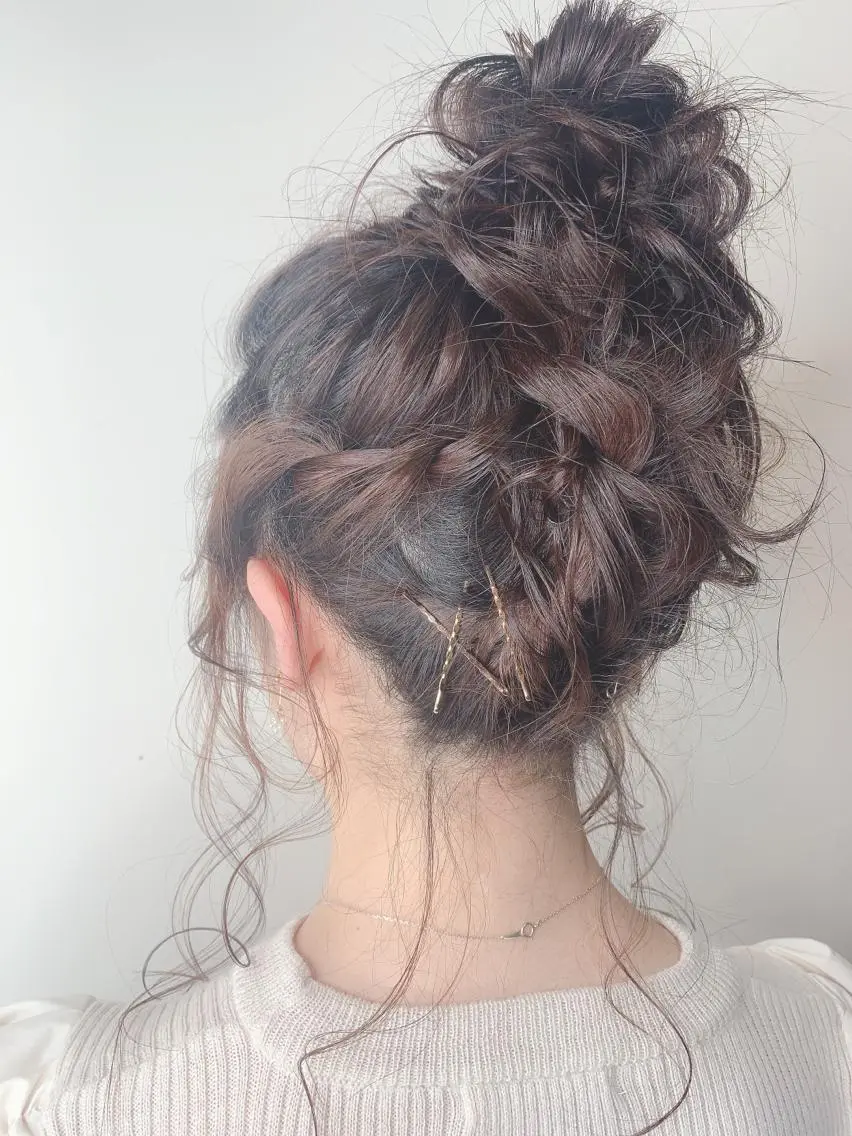 セミロング ヘアアレンジ 櫛部洸貴/ 頭皮改善、髪質改善のヘアスタイル