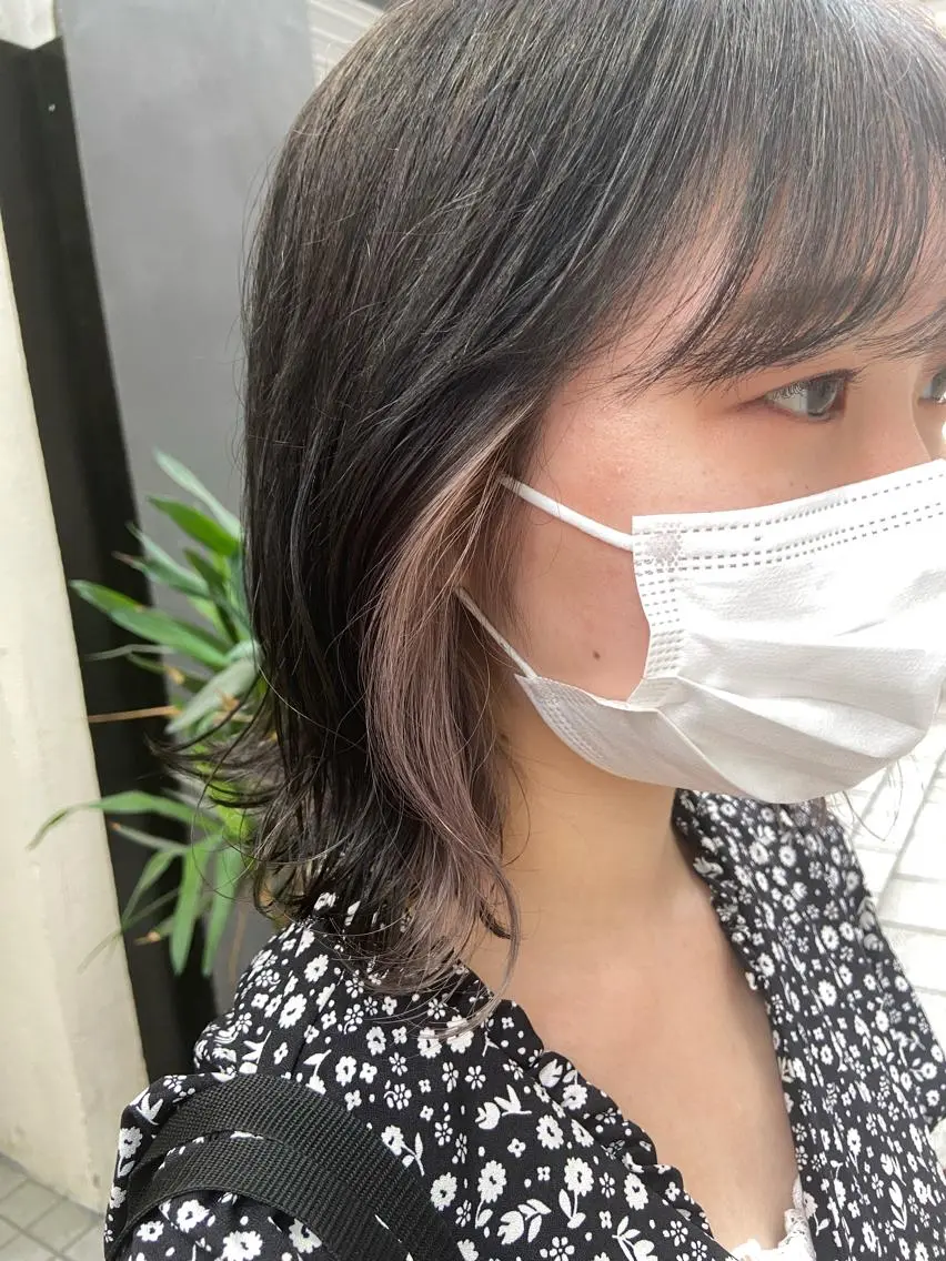 ミディアム nico🏁 rihoのヘアスタイル
