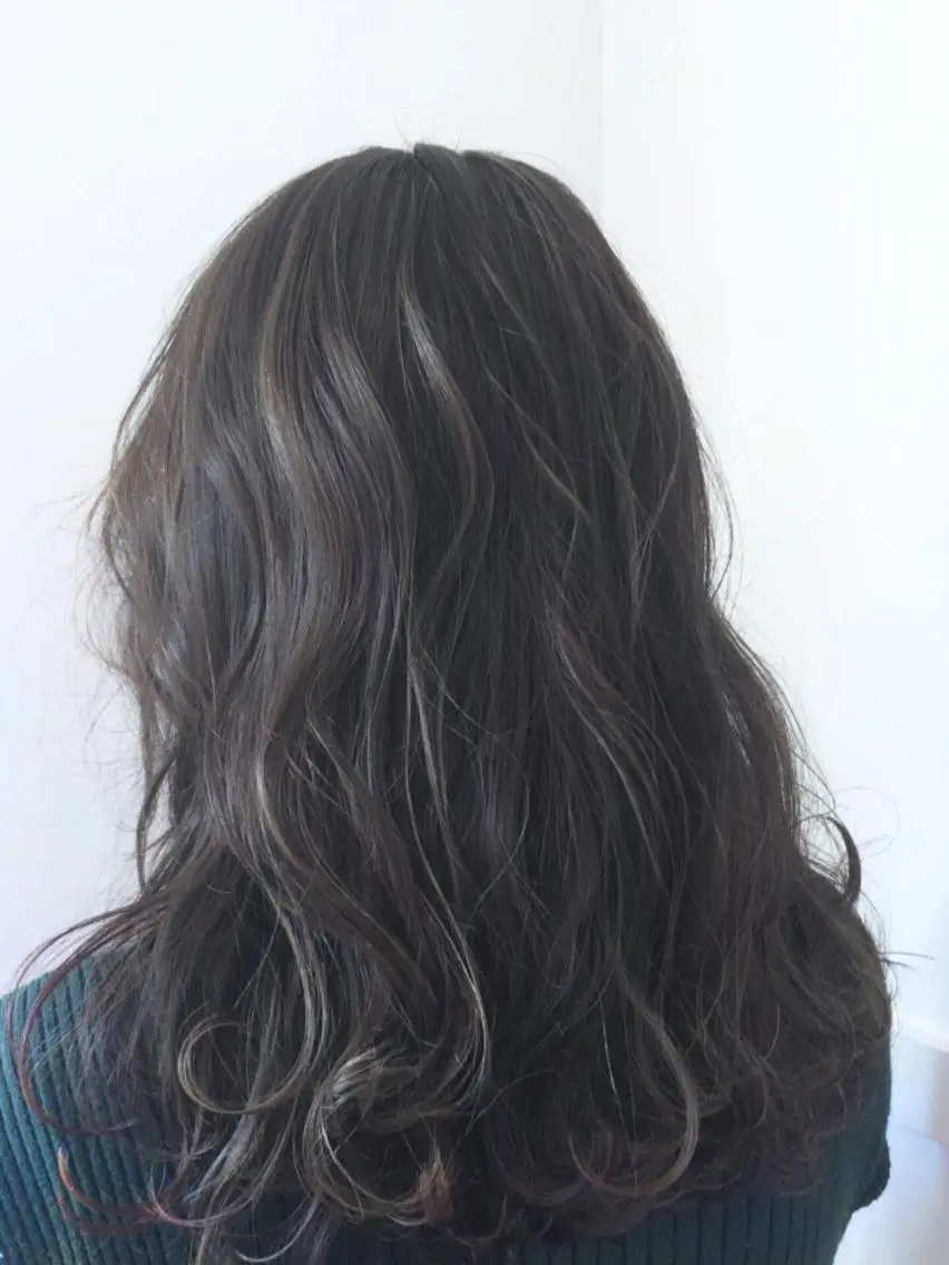 ロング カラー カット ヘアカラー トリートメント 🍀ナガヤマ ヒデアキ🍀のヘアスタイル