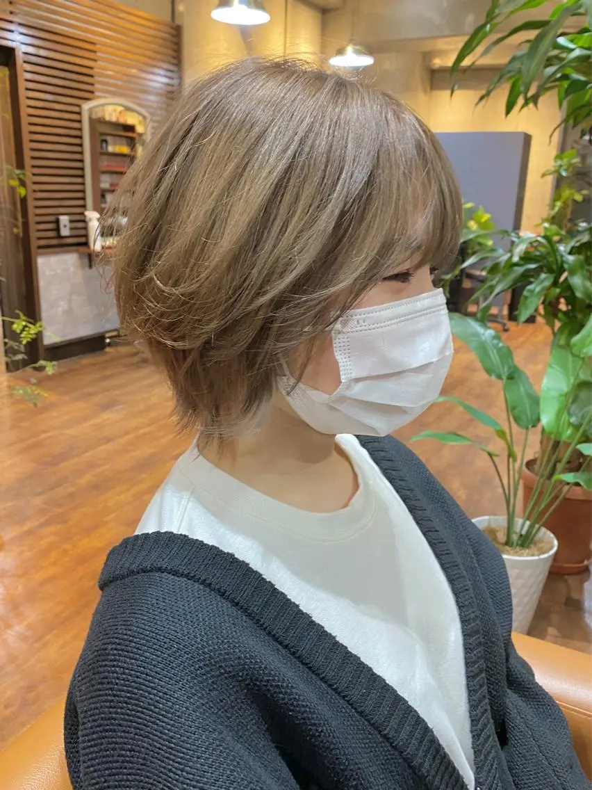 カラー 増山 大起のヘアスタイル